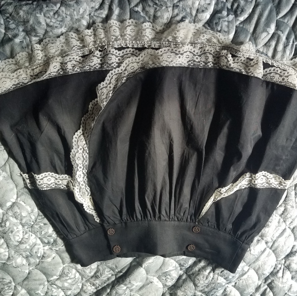 Steampunk goth skirt